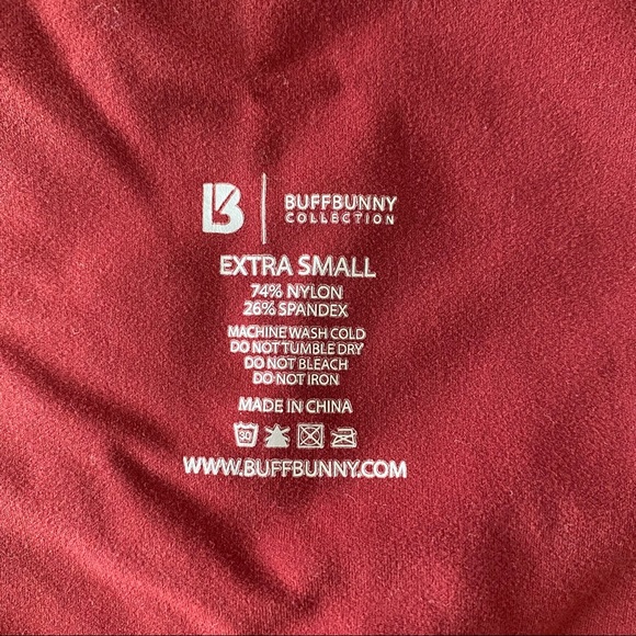 SOLD - BUFFBUNNY - Vineyard Red Legacy Legging - XS - Picture 3 of 4